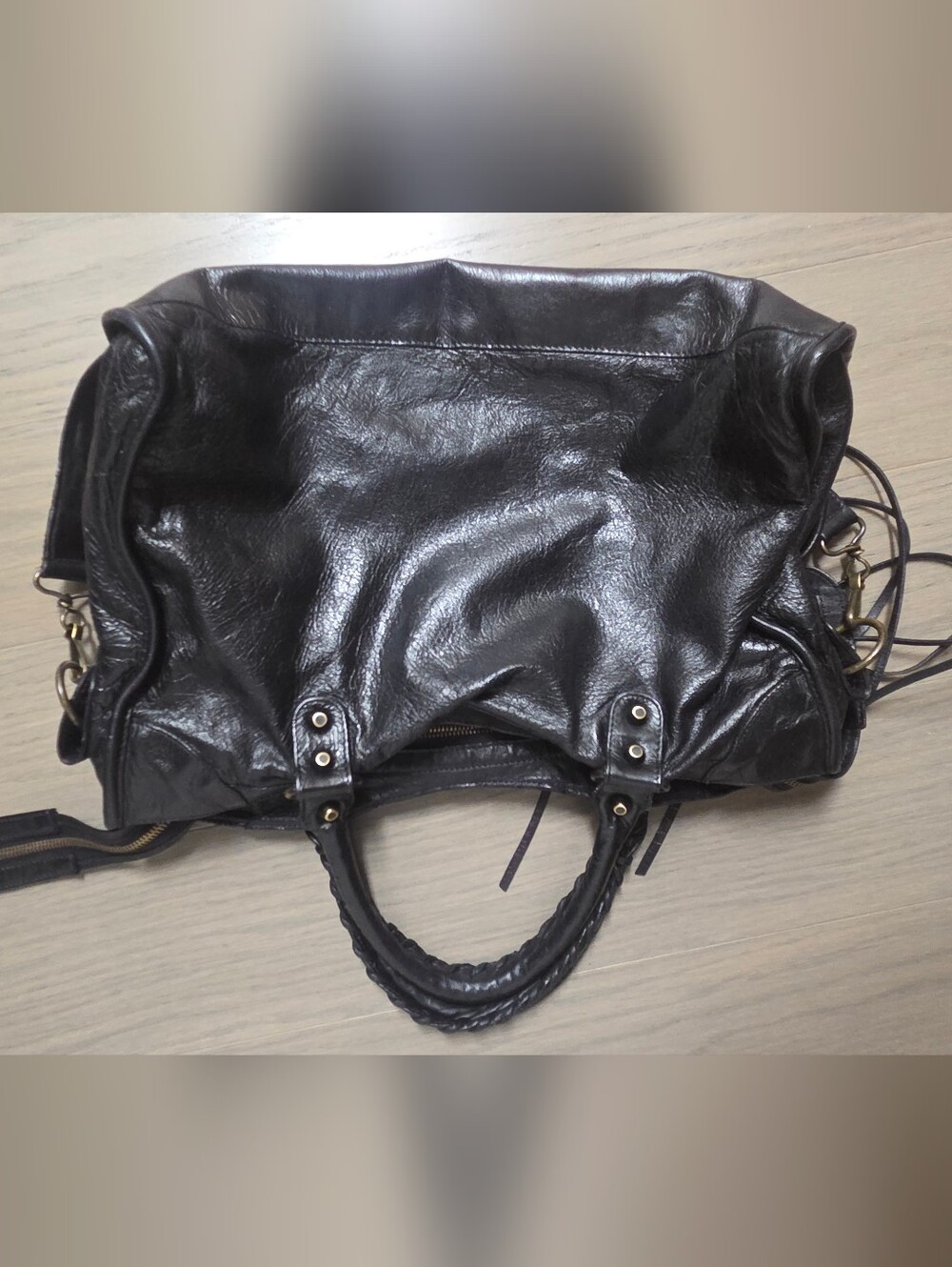 Bundle For @minimoogs Balenciaga Chevre City + Prada Charm + - Picture 5 of 16